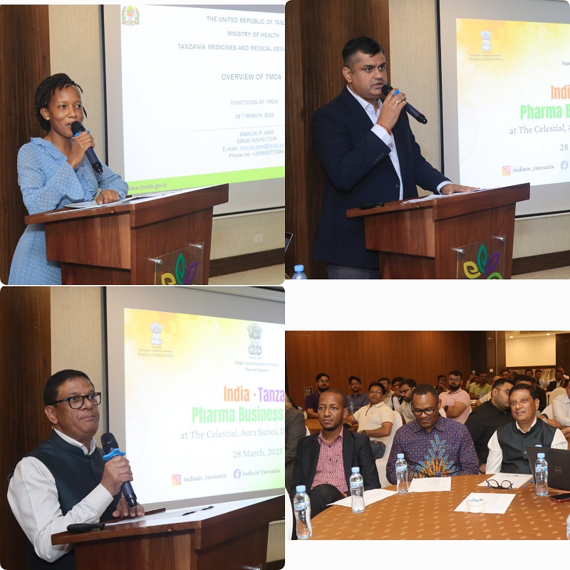 High Commission of India organized a Business Networking Meet between the visiting Pharmexcil delegation and Indian-Tanz – photo 3