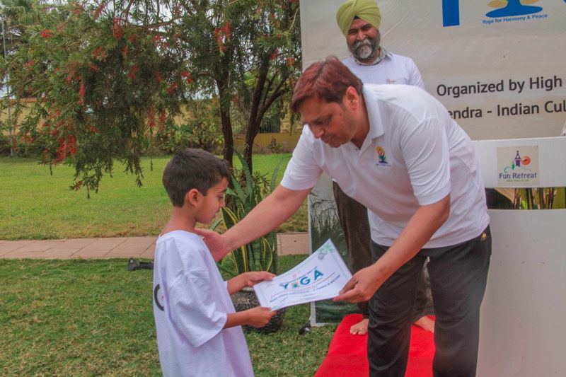 High Commission of India organized 11th International Day of Yoga Event in Arusha, Tanzania on 28th June 2025. – photo 8