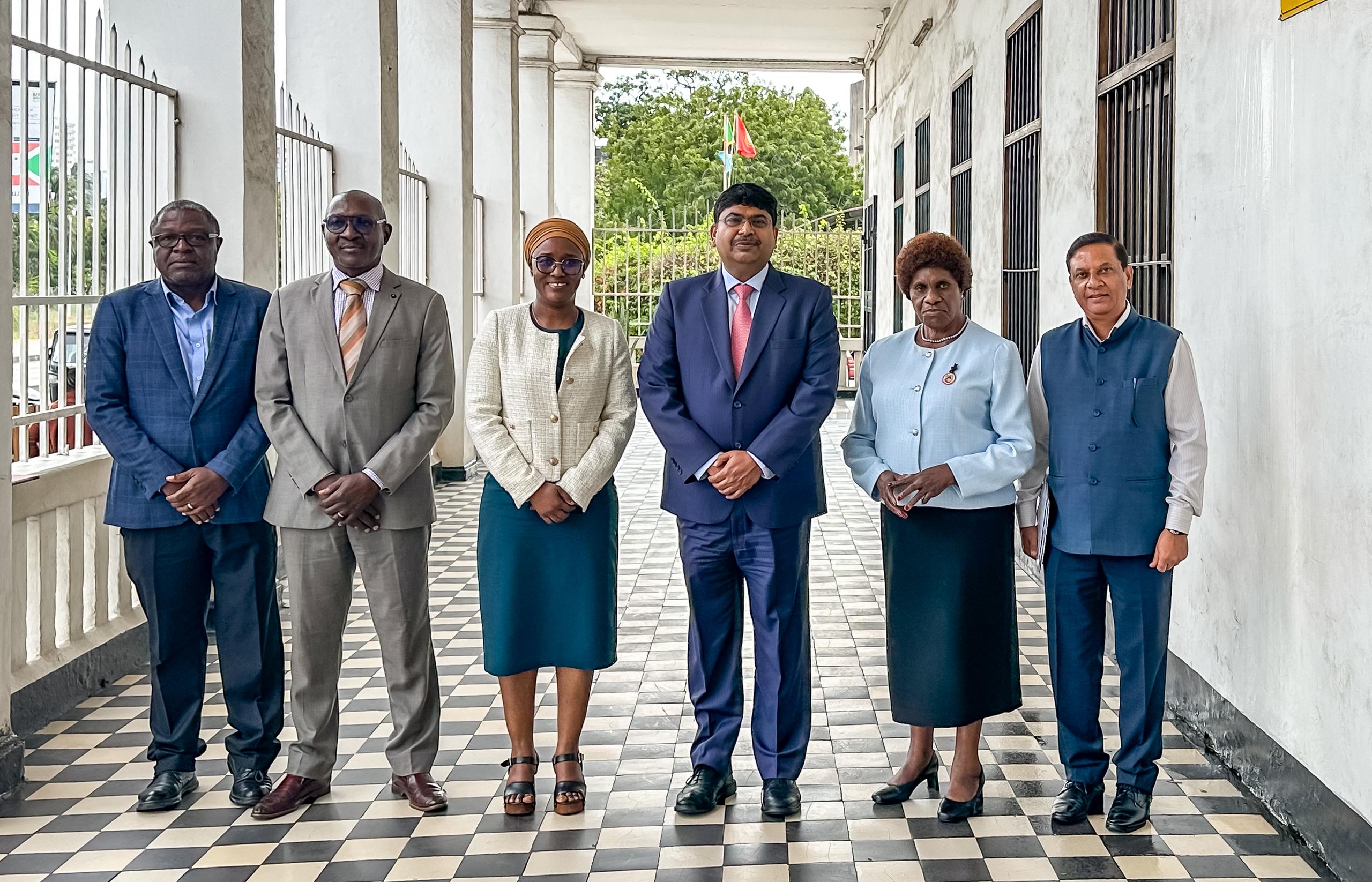 H.E. Mr. Bishwadip Dey, High Commissioner of India, met with Dr. Amina S. Msengwa, Statistician General, National Bureau – photo 6