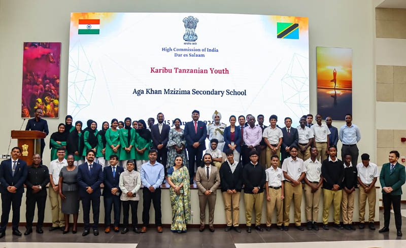 The High Commission of India hosted the 3rd edition of its monthly program, "Karibu Tanzanian Youth," aimed at engaging  – photo 1