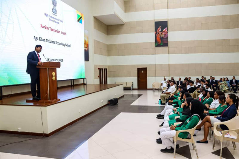 The High Commission of India hosted the 3rd edition of its monthly program, "Karibu Tanzanian Youth," aimed at engaging  – photo 2