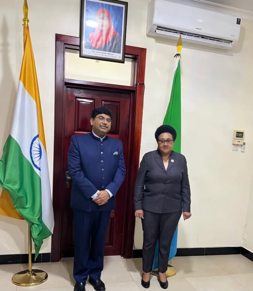 High Commissioner Mr. Bishwadip Dey met Minister of Defence and National Service of Tanzania, Dr. Stergomena Lawrence Ta – photo 1