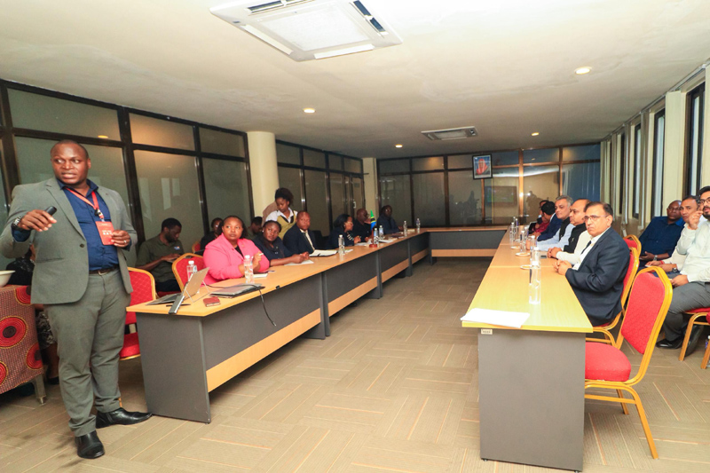 H.E. Mr. Bishwadip Dey, High Commissioner of India met with Dr. Pindi Hazara Chana, Hon. Minister for National Resources – photo 3