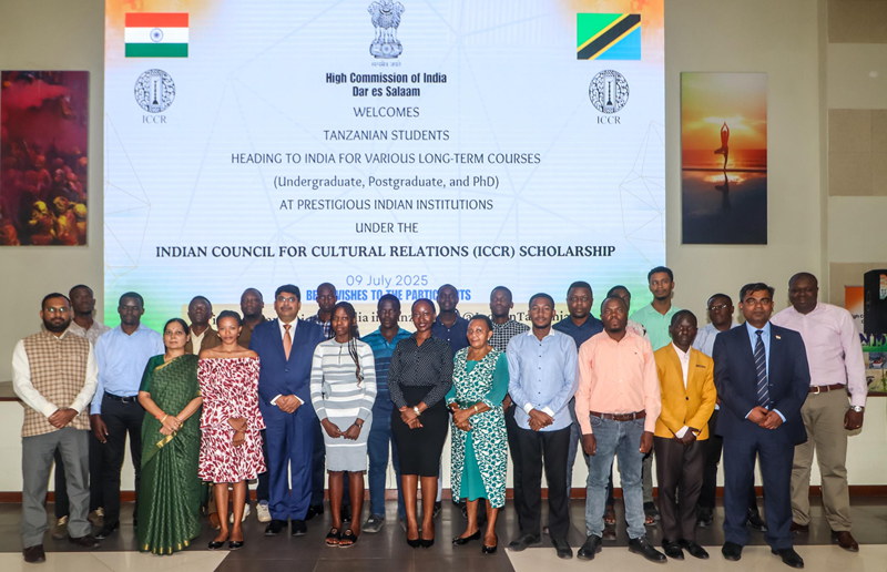 High Commission of India hosted a pre-departure orientation for 20 Tanzanian students selected under the prestigious Ind – photo 5