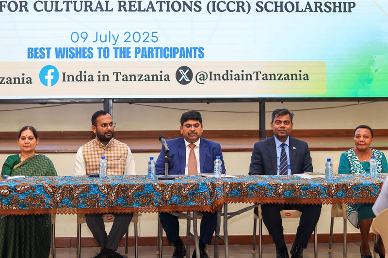 High Commission of India hosted a pre-departure orientation for 20 Tanzanian students selected under the prestigious Ind – photo 9
