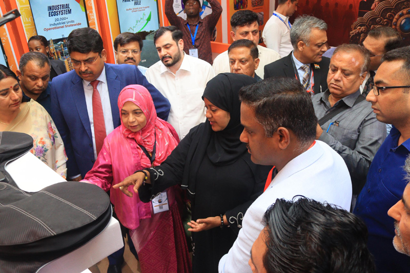 H.E. Mr. Bishwadip Dey, High Commissioner of India, along with Director General TanTrade Ms. Latifa Khamis inaugurated t – photo 5