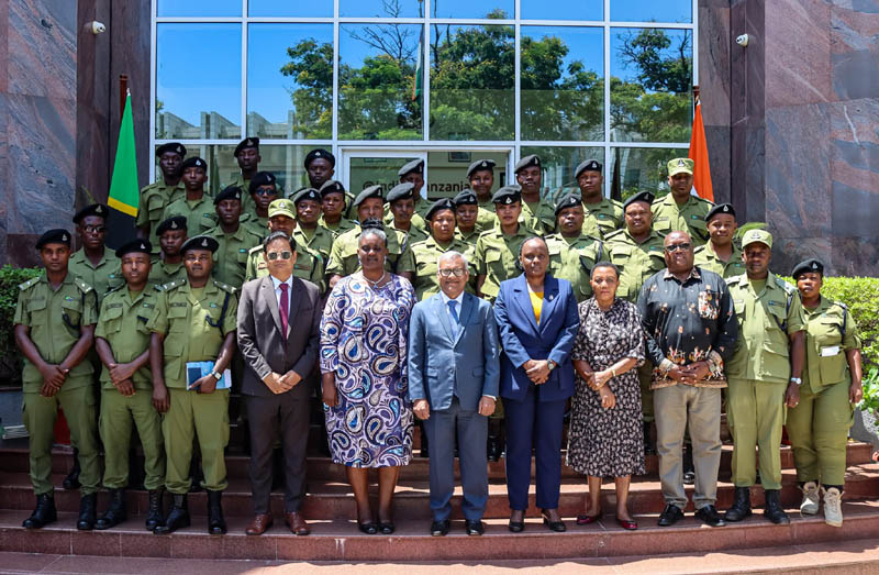 The High Commission hosted 30 Tanzania police officers for pre-departure orientation, as they prepare to travel to India – photo 3