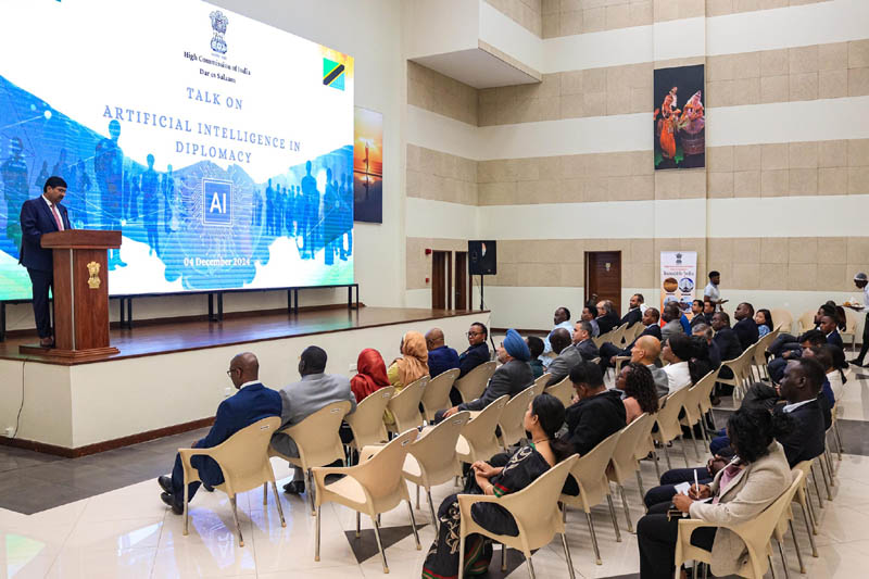The High Commission hosted a special reception and discussion focused on "Artificial Intelligence in Diplomacy" on 4 Dec – photo 2