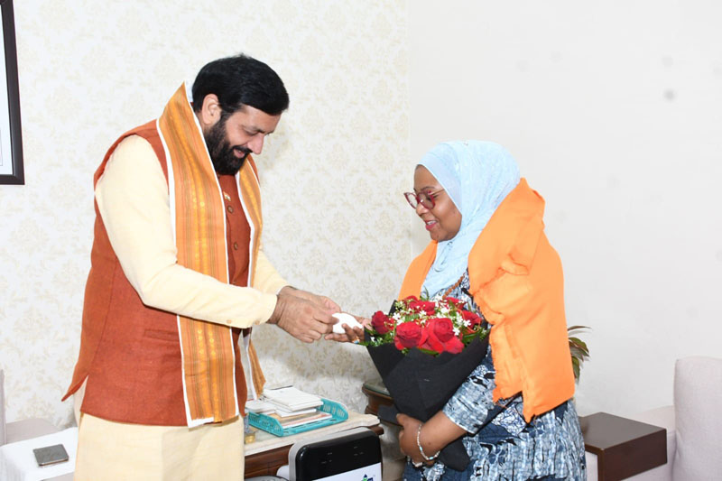 H.E. Tabia Maulid Mwita, the Minister of Information, Culture, Youth Affairs, and Sports of Zanzibar, participated in th – photo 1