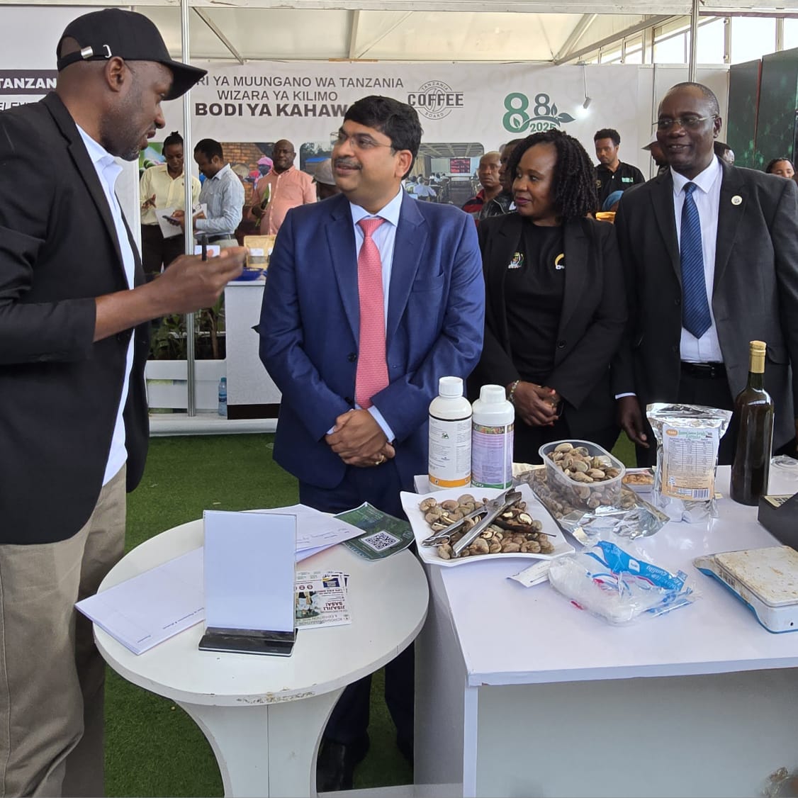 H.E. Mr. Bishwadip Dey, High Commissioner of India, attended Nane Nane Celebrations in Nane Nane Grounds, Dodoma (07 Aug – photo 4
