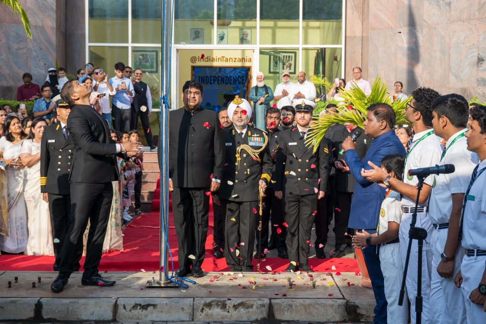 High Commission of India celebrated the 79th Independence Day of India with High Commissioner Shri Bishwadip Dey led the – photo 4