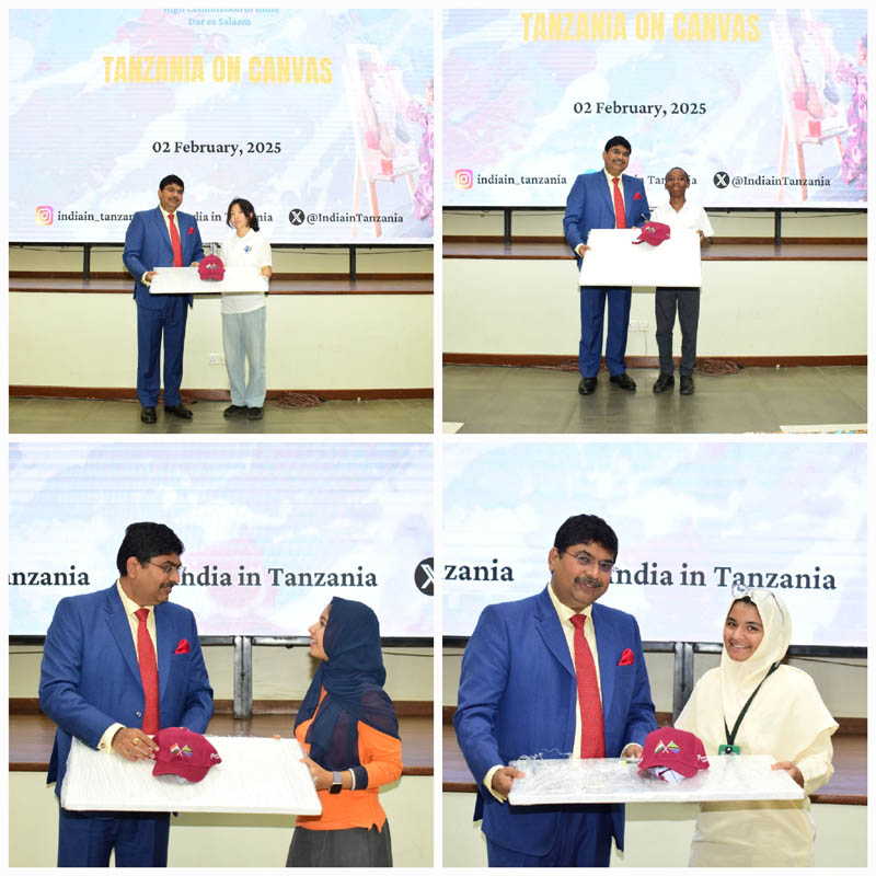 The High Commission organized an orientation program for the participants of the painting competition "Tanzania on canva – photo 1