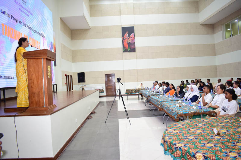 The High Commission organized an orientation program for the participants of the painting competition "Tanzania on canva – photo 3