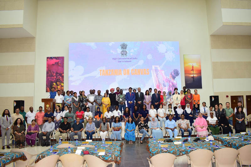The High Commission organized an orientation program for the participants of the painting competition "Tanzania on canva – photo 5