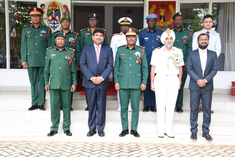 High Commissioner Shri Bishwadip Dey presents credentials to Ms. Veronica M. Nduva, Secretary General of the East Africa – photo 6
