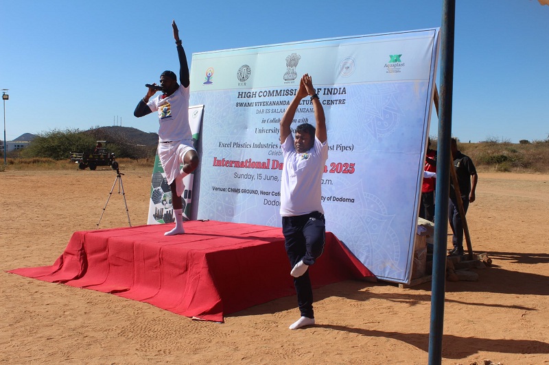 High Commission of India organized the 11th International Day of Yoga Event in Dodoma, Tanzania on 15th June 2025 – photo 2