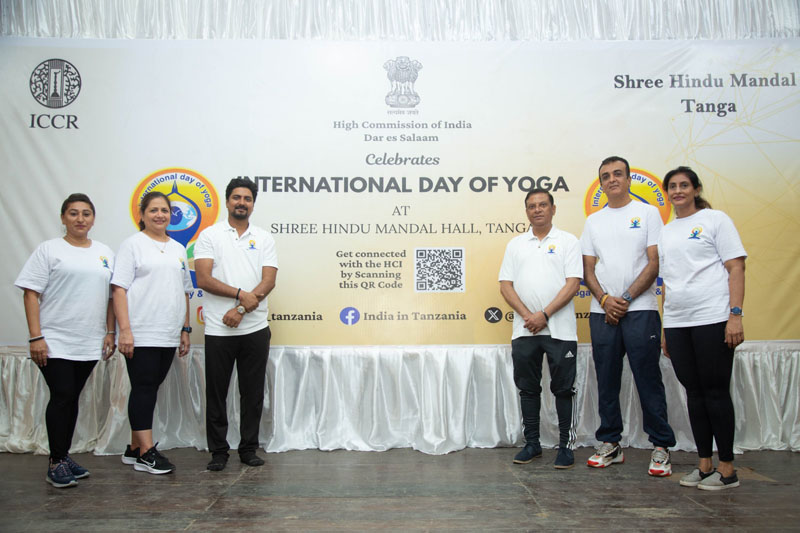 High Commission of India organized the 11th International Day of Yoga Event in Tanga, Tanzania on 15th June 2025. – photo 5