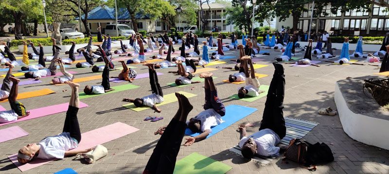 High Commission of India organized the 11th International Day of Yoga Event in Bagamoyo, Tanzania on 18th June 2025. – photo 2
