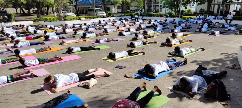 High Commission of India organized the 11th International Day of Yoga Event in Bagamoyo, Tanzania on 18th June 2025. – photo 4