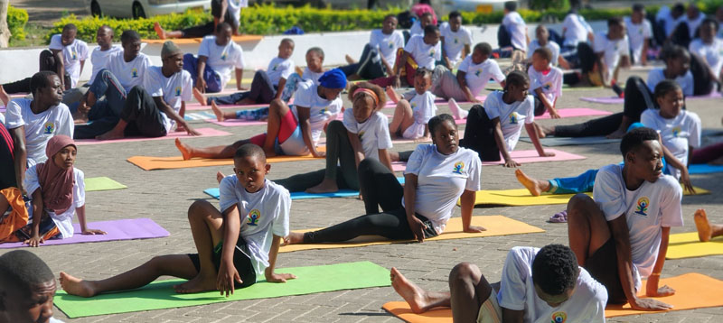 High Commission of India organized the 11th International Day of Yoga Event in Bagamoyo, Tanzania on 18th June 2025. – photo 5