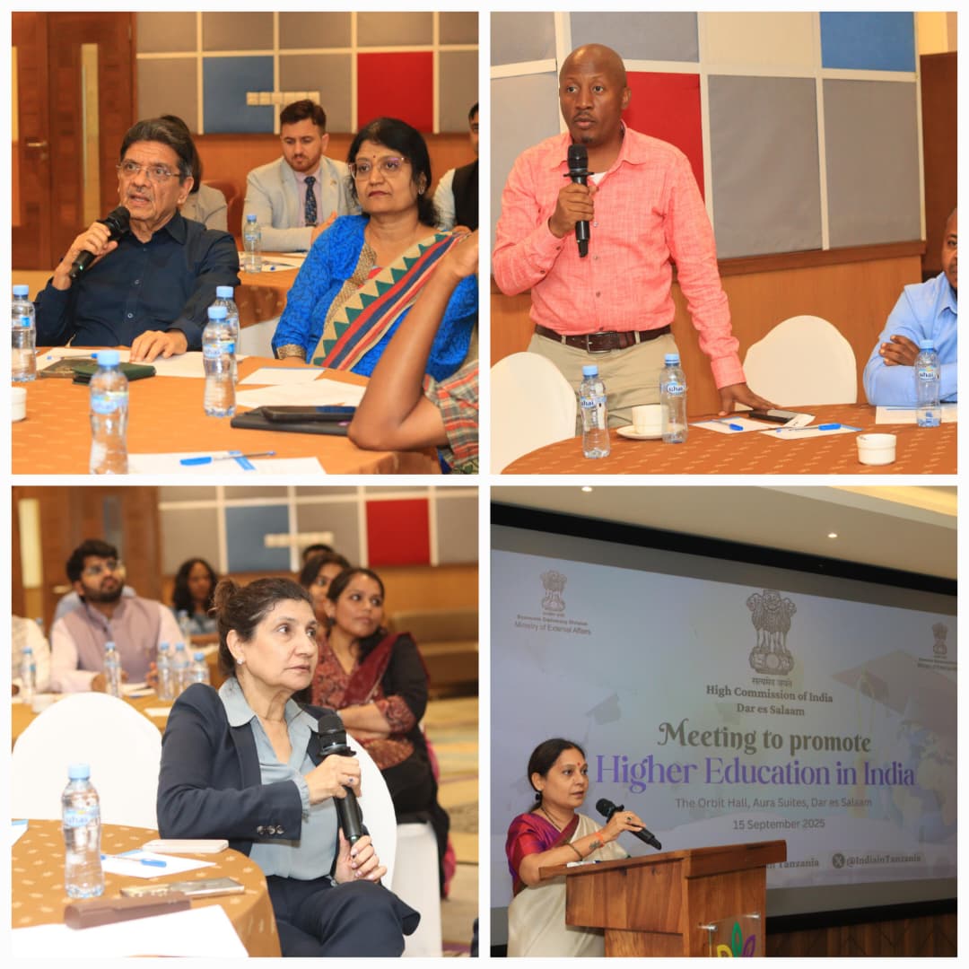 High Commission of India organized a meeting with the leading educational institutes and stakeholders in Dar es Salaam ( – photo 4