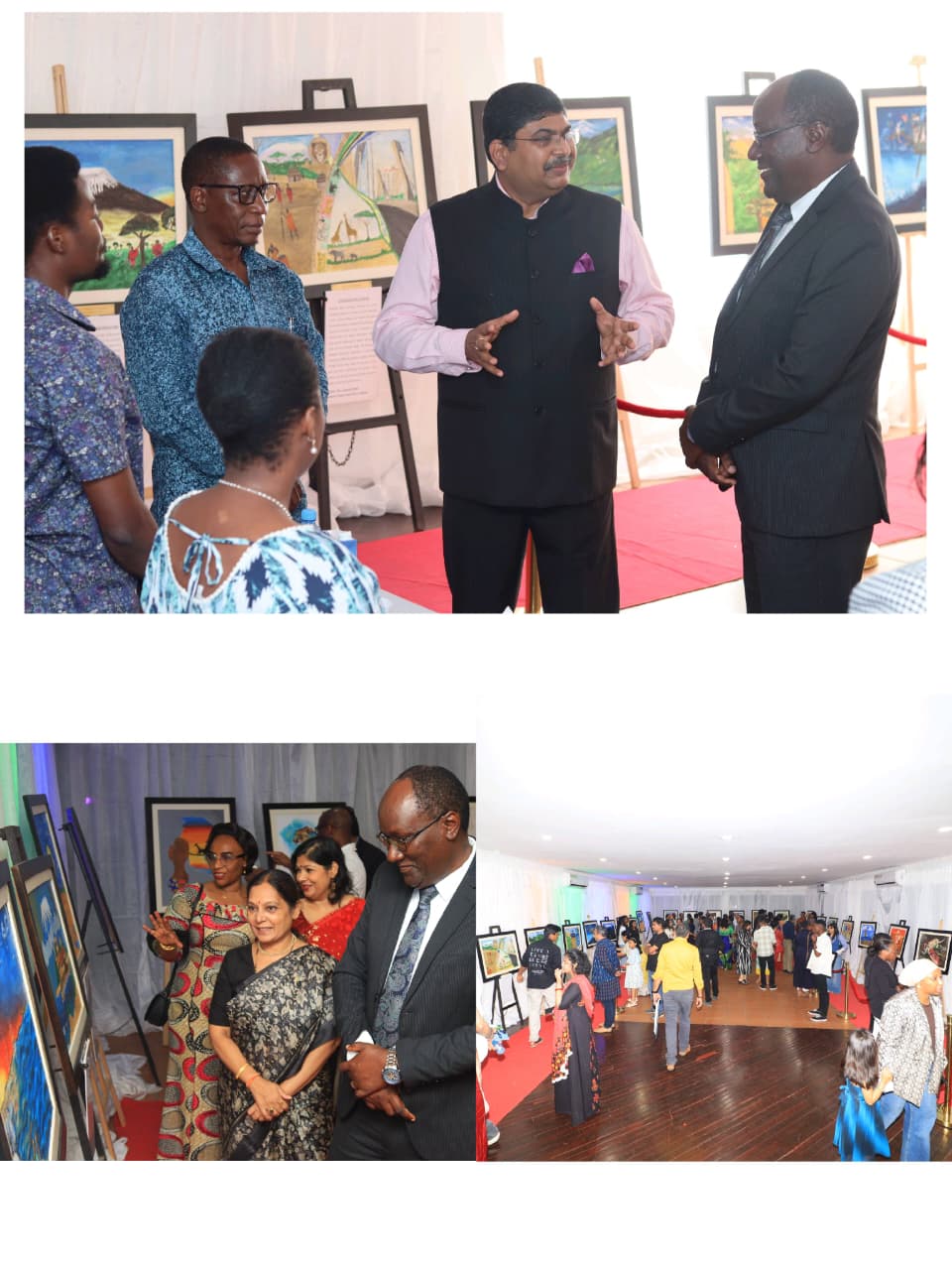 High Commission of India organized the inauguration of the painting exhibition of its flagship painting competition "Tan – photo 3