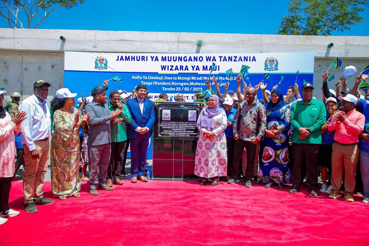 Foundation Stone Laying Ceremony of a Major Water Project in Tanga Region by the President of Tanzania, H.E. Dr. Samia S – photo 2