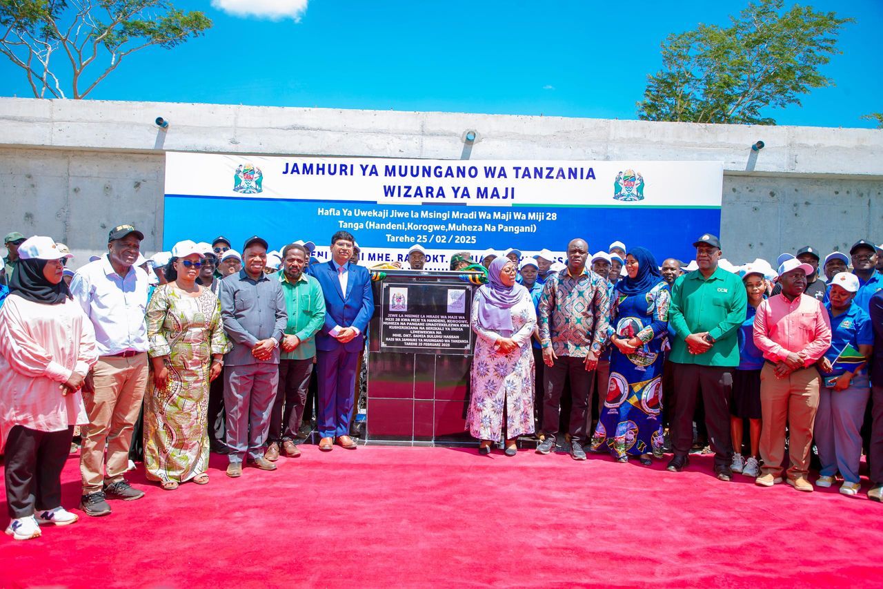 Foundation Stone Laying Ceremony of a Major Water Project in Tanga Region by the President of Tanzania, H.E. Dr. Samia S – photo 4