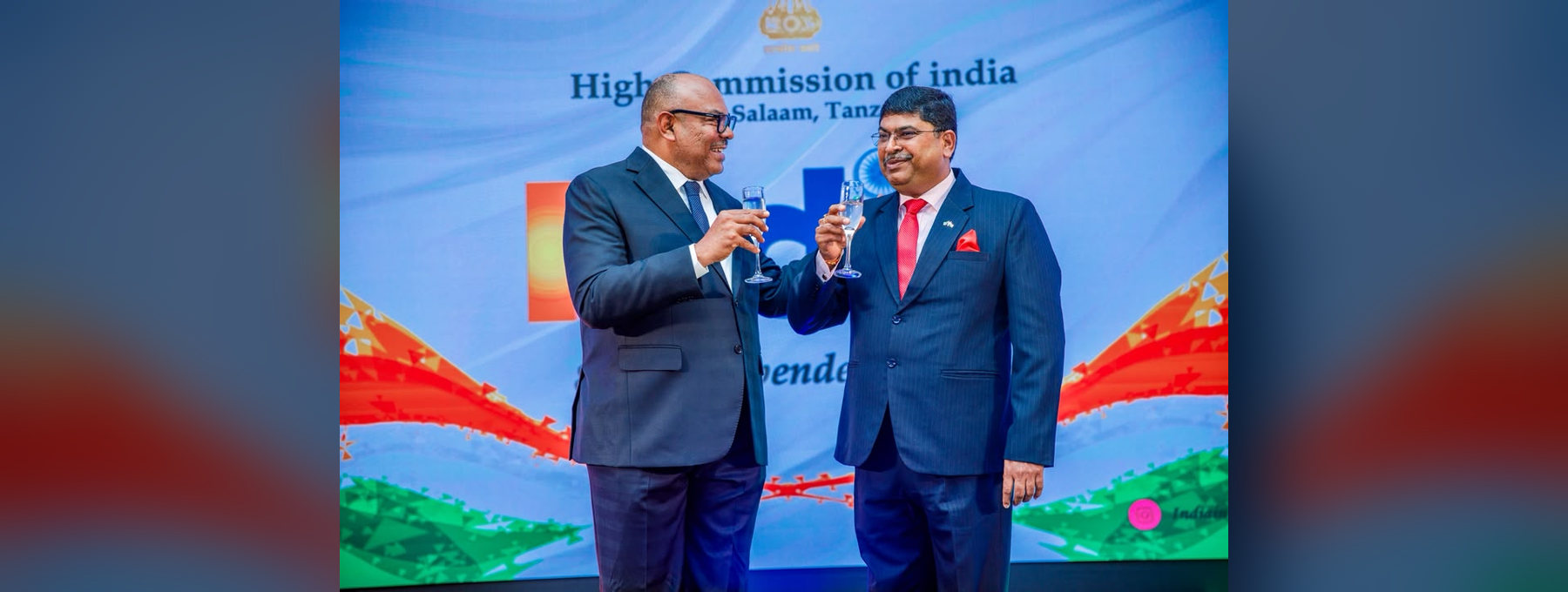 80th Independence Day reception hosted by the High Commission of India, Dar es Salaam