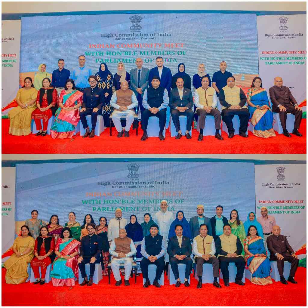 Indian community reception for the Indian Parliamentary delegation led by Shri Harivansh, Deputy Chairman of Rajya Sabha, in Arusha, 6 October 2026