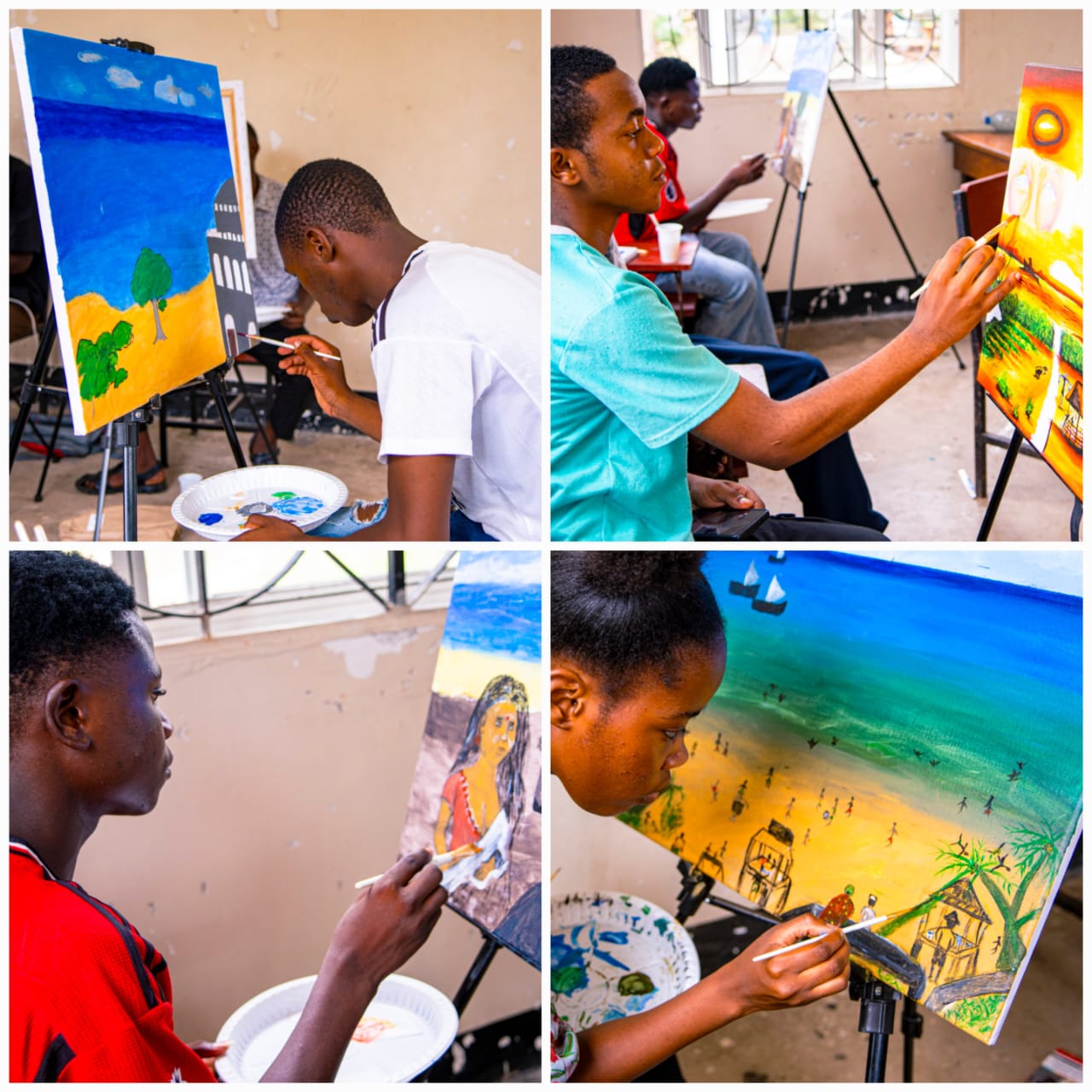 High Commission of India organized a Painting Competition on the theme “Indian Ocean – Connecting Indian and Tanzanian C – photo 6