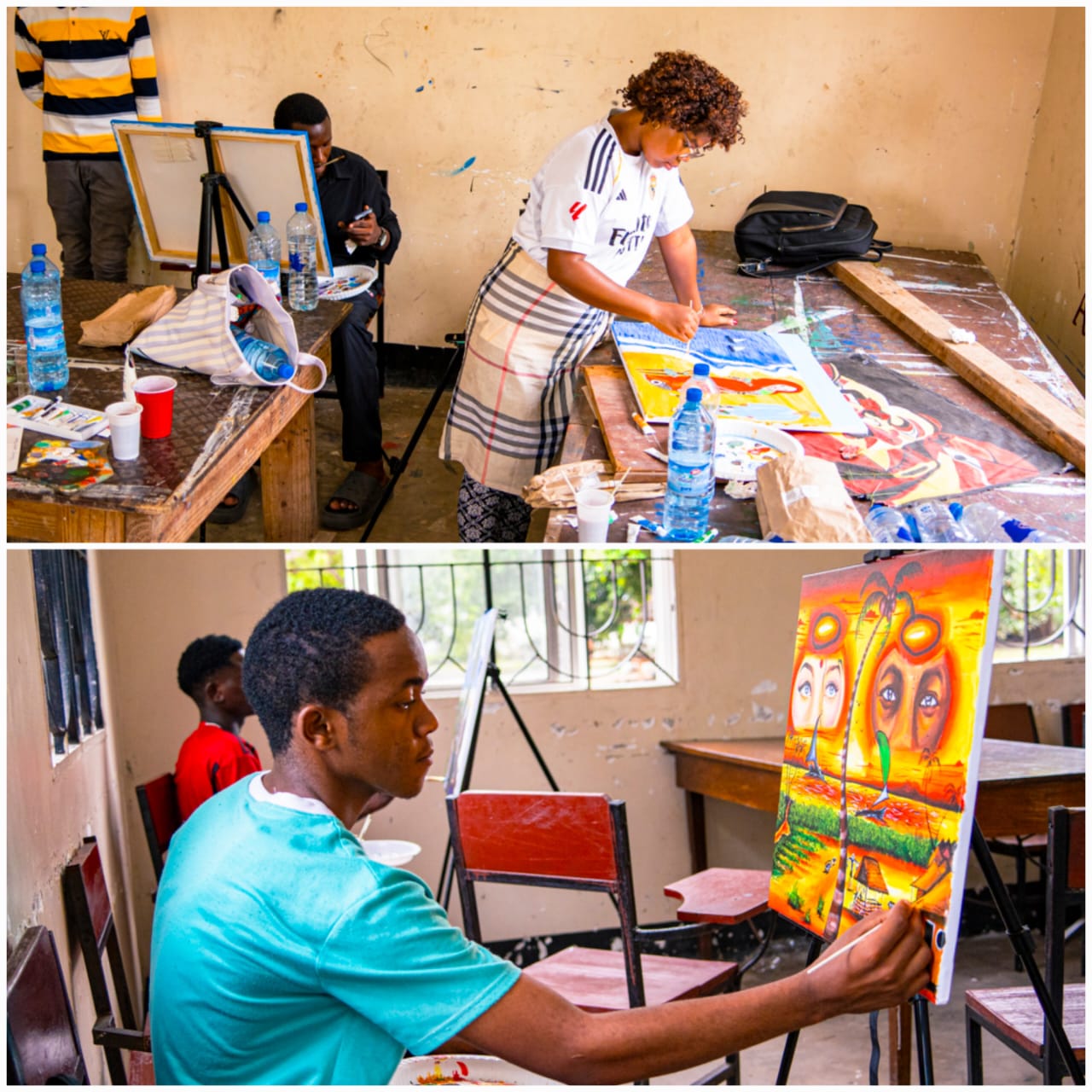 High Commission of India organized a Painting Competition on the theme “Indian Ocean – Connecting Indian and Tanzanian C – photo 8