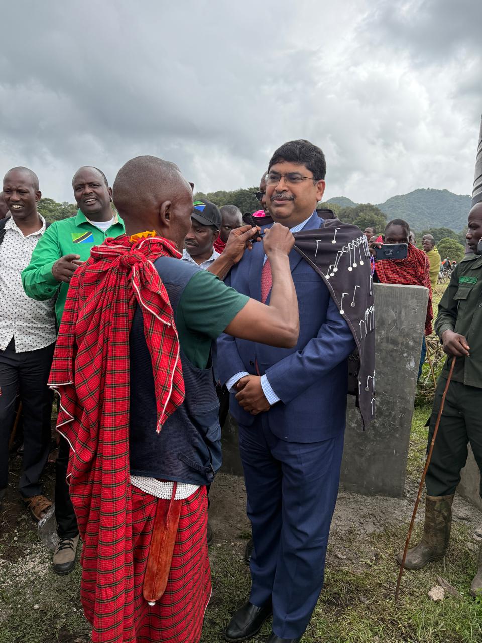 Inauguration of a water project in Longido District by Mr. Bishwadip Dey, High Commissioner of India, and Dr. Steven L. – photo 7