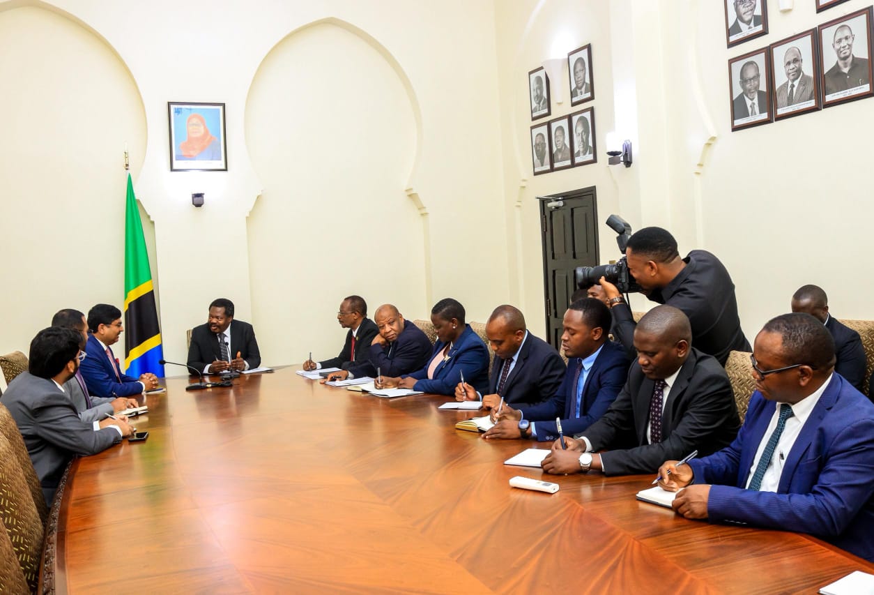 H.E. Shri Bishwadip Dey, High Commissioner of India to Tanzania called on H.E. Dr. Emmanuel Nchimbi, Hon�ble Vice Presid – photo 4