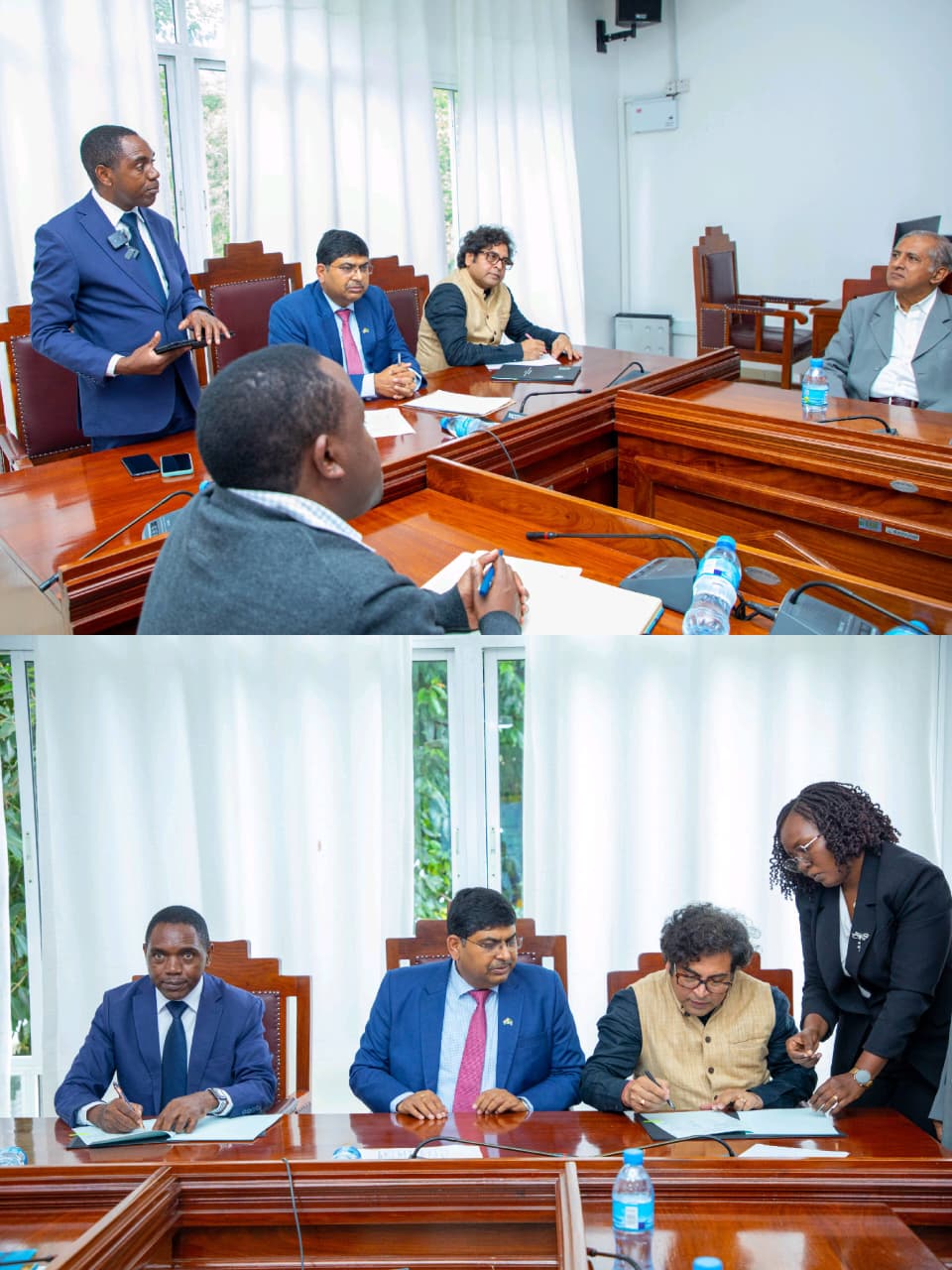 Memorandum Of Understanding (MoU) signing between IIT Madras Zanzibar and Nelson Mandela African Institution of Science – photo 3
