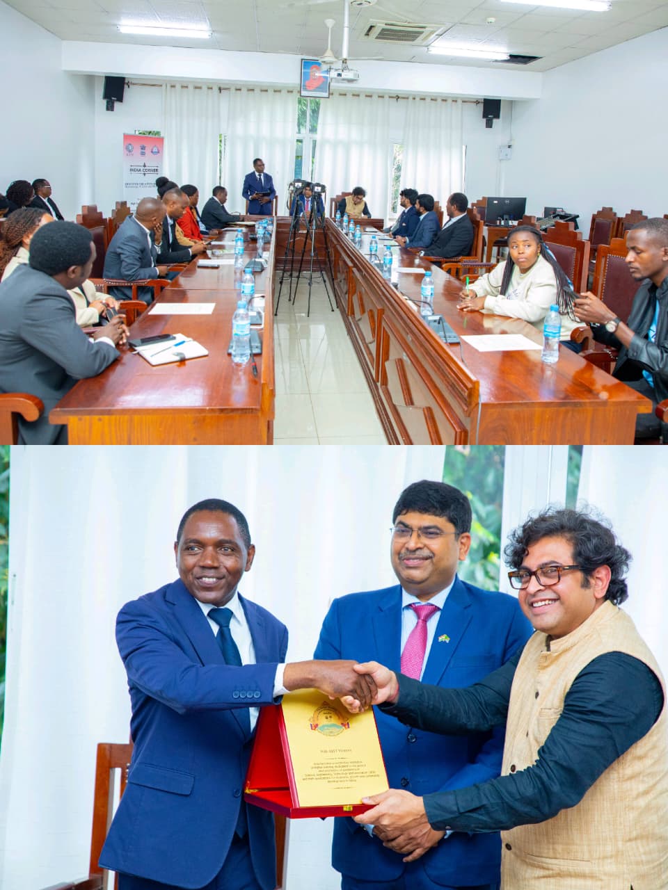 Memorandum Of Understanding (MoU) signing between IIT Madras Zanzibar and Nelson Mandela African Institution of Science – photo 4