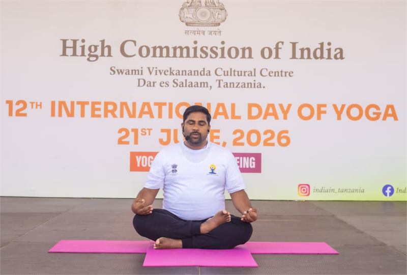 International Day of Yoga (IDY) celebrations in Dar es Salaam attended by 2500+ participants (21 June 2026) – photo 6