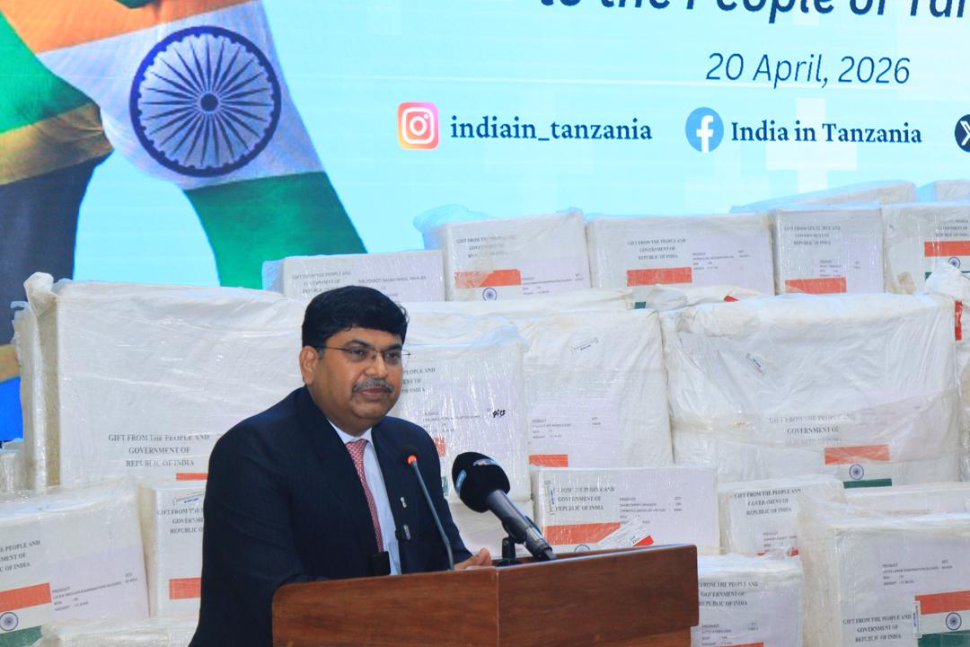 High Commission of India in Dar es Salaam handed-over two tonnes of life saving drugs and essential medicines to Shre Hi – photo 8