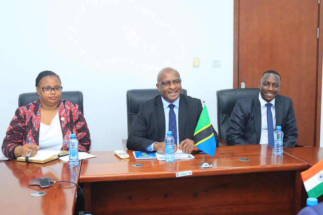 H.E. Shri Bishwadip Dey, High Commissioner of India met with Amb. Samwel William Shelukindo, Permanent Secretary of the – photo 2