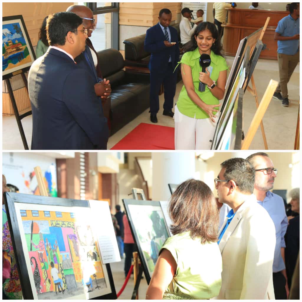 High Commission of India organized the Grand Prize Distribution Ceremony of Tanzania On Canvas - The Painting Competitio – photo 3