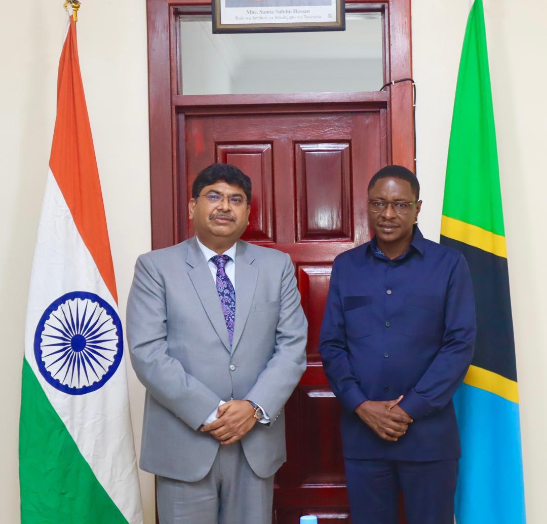 H.E. Bishwadip Dey, High Commissioner of India met Hon. Dr. Rhimo Simeon Nyansaho, Minister of Defence and National Serv – photo 5