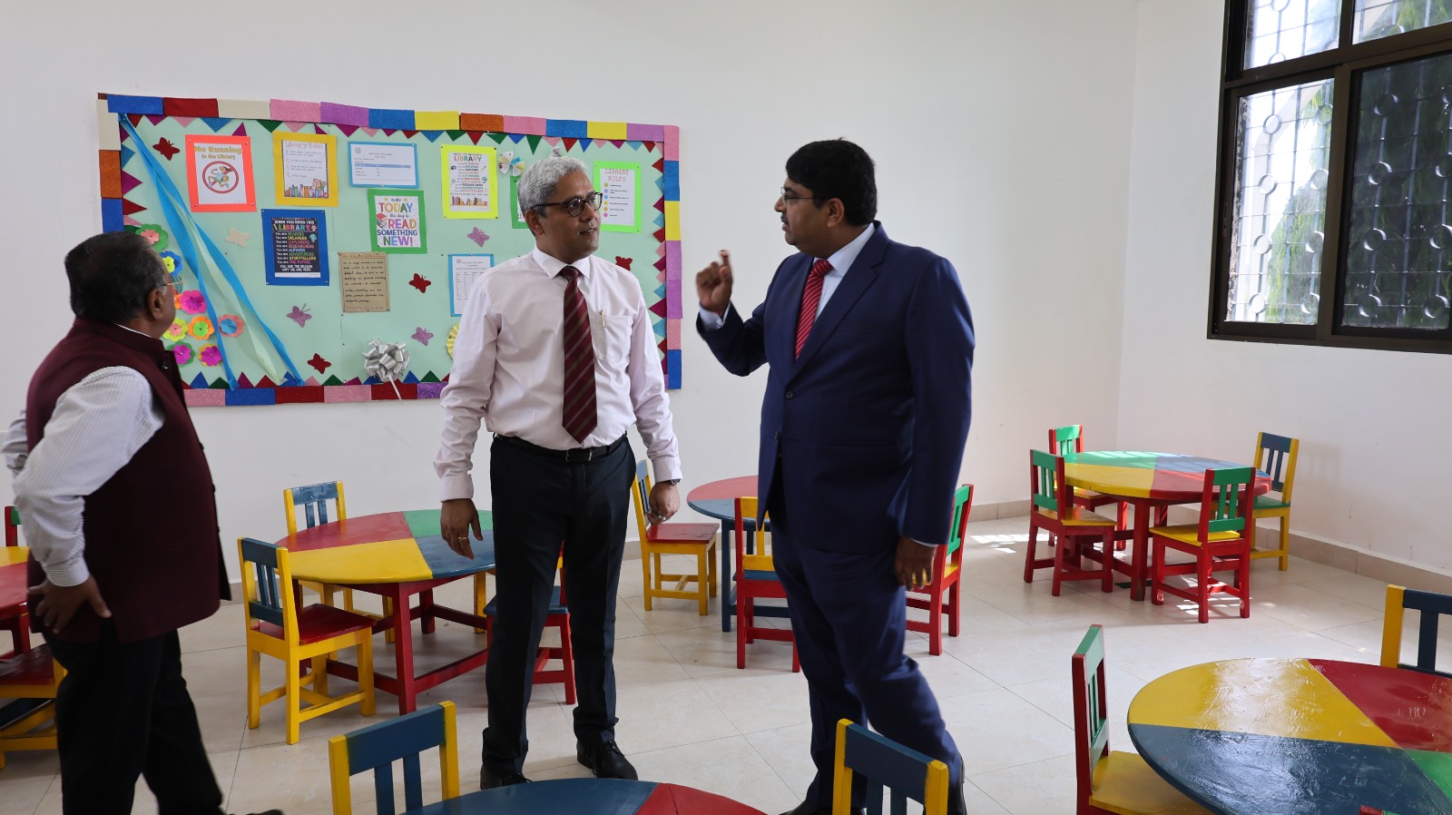 High Commissioner Shri Bishwadip Dey inaugurated the new floor of the Primary Block at Indian School (22 November 2025) – photo 4