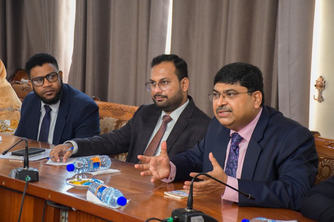 Mr. Bishwadip Dey, High Commissioner of India met with Hon. Lela Muhamed Mussa, Minister of Education and Vocational Tra – photo 2