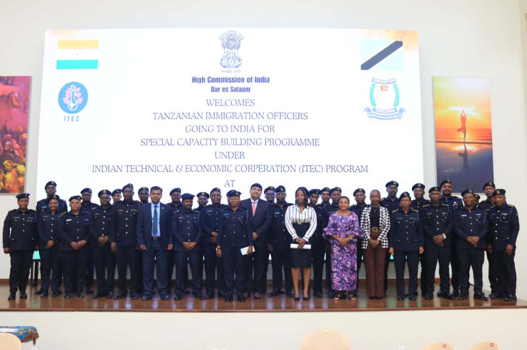 High Commission hosted an orientation for 30 officers from the Tanzania Immigration Department going to attend an ITEC C – photo 2