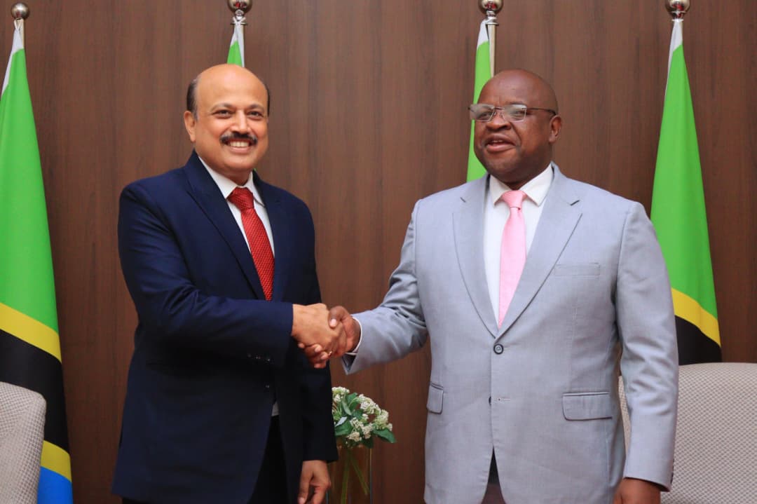 Shri Rajesh Agrawal, Commerce Secretary of India called on H.E. Dr. Ng'waru Jummane Maghambe,�Deputy Minister of Foreign – photo 2