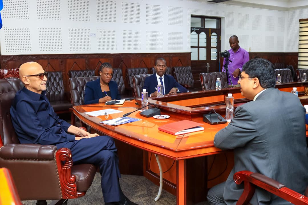 Mr. Bishwadip Dey, High Commissioner of India to Tanzania met with H.E. Mussa Azzan Zungu (MP), Hon. Speaker of the Parl – photo 7