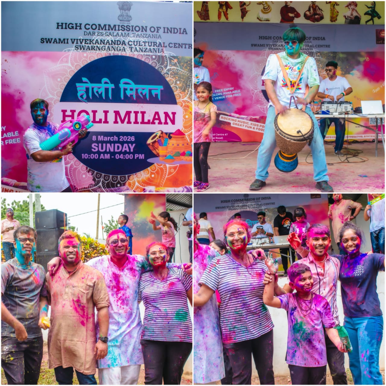 Holi Milan 2026 at Swami Vivekananda Cultural Centre, High Commission of India (08 March 2026) – photo 5