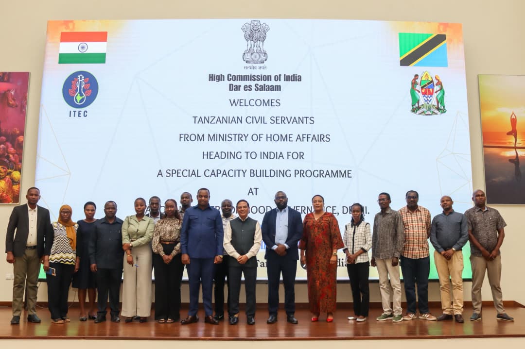High Commission hosted an orientation for Ministry of Home Affairs officials attending an ITEC Program for Tanzanian Civ – photo 2