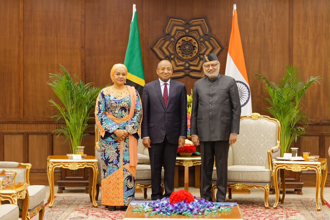 Honorable Vice President of India, Shri C.P. Radhakrishnan, met with H.E. Dr. Hussein Ali Mwinyi, President of Zanzibar  – photo 4