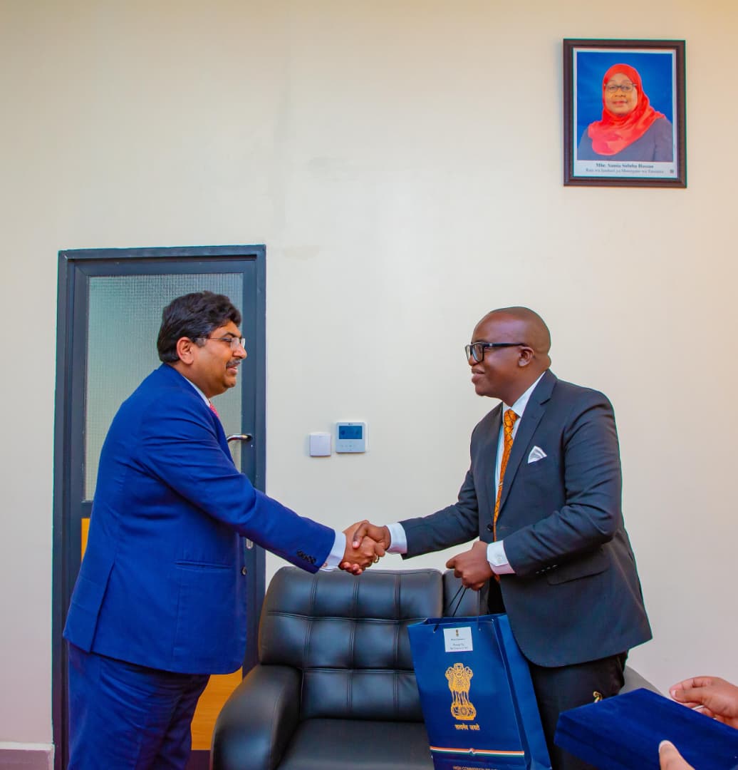 Mr. Bishwadip Dey, High Commissioner of India met with Hon. Anthony Mavunde, Minister of Minerals of Tanzania in Dodoma. – photo 4